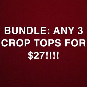 Crop tops